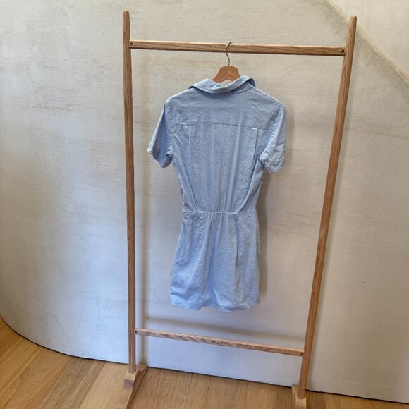 THEORY Good Linen Shirt Dress Size 0 - Picture 7 of 7